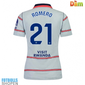 Billiga Atletico Madrid Cristian Romero #21 Tredjeställ Dam 2026-27 Kortärmad